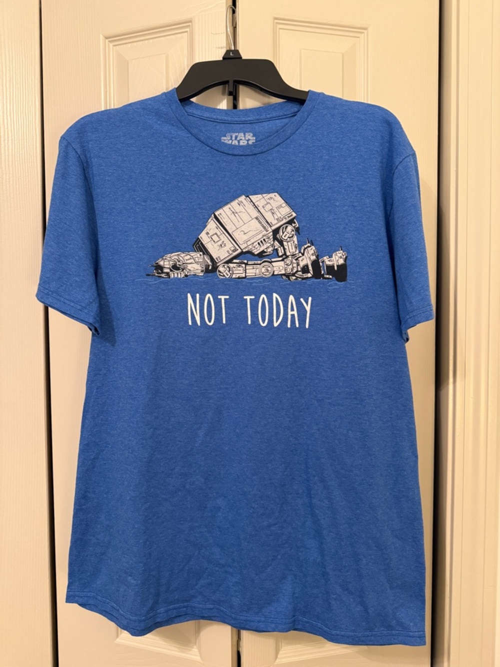 Blue Star Wars 'Not Today' Graphic Tee